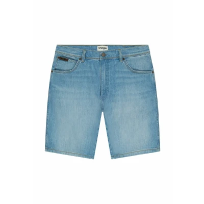 Abbildung von Wrangler Texas Jeans Shorts, Herren, Größe: 31, Slate shade