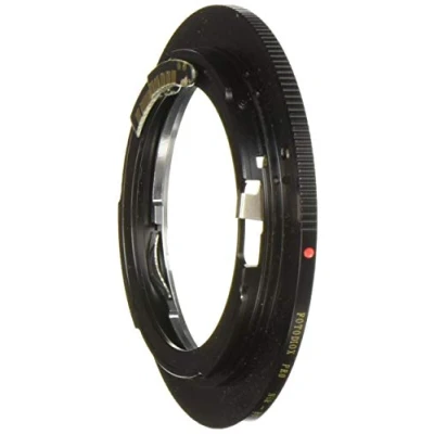Abbildung von Fotodiox Pro Lens Mount Adapter Compatible with Nikon Nikkor F G Type D/SLR on Canon EOS (EF/EF S) DSLR Camera Body Aperture Control Dial and Gen10 Focus Confirmation Chip