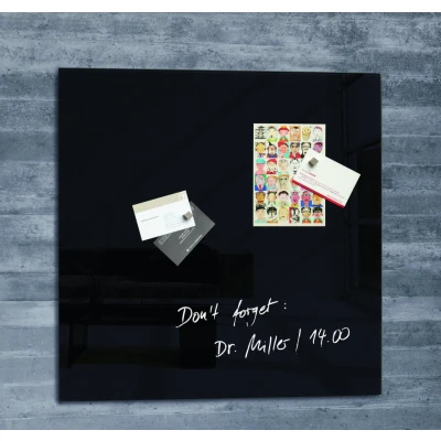 Abbildung von SIGEL Glas Magnettafel artverum® 48,0 x cm schwarz