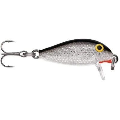 Abbildung von Rapala Countdown Fischerei Köder Balsa Konstruktion Süßwasser fließen Schwimmtiefe 0,3 0,9 m Größe 2,5 cm / 2,7 g Made in Estland Silber