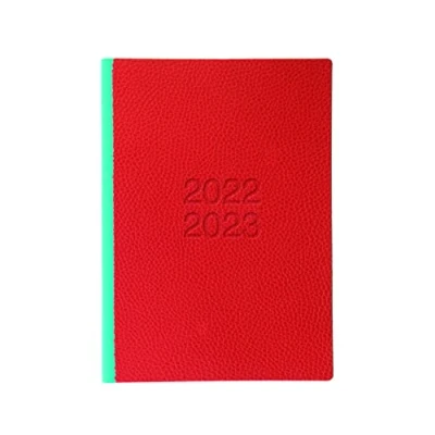 Abbildung von LETTS Schülerkalender, A5, 22,23 cm, Wochenansicht, Rot / Blau, 23 030759