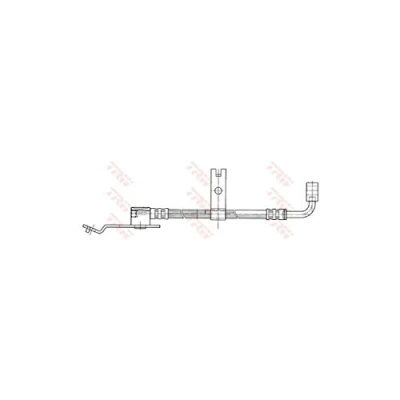 Abbildung von TRW PHD402 Bremsschläuche 520 3/8 24 JEEP: Cherokee II, WRANGLER 2, Grand I