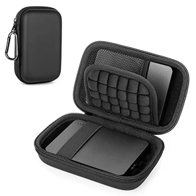 Abbildung von TOSHIBA Canvio Basics/Western Digital WD Elements/Seagate HDD Gehäuse, externer Speicher tragbar externe Festplatte Schutzhülle Stoßfest Hard Case