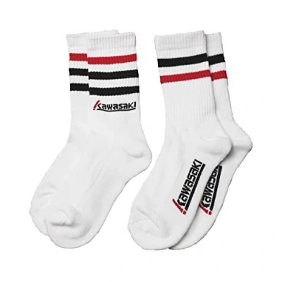 Abbildung von Kawasaki Unisex 2 Pack Socks Füßlinge, 1002 White, Normal