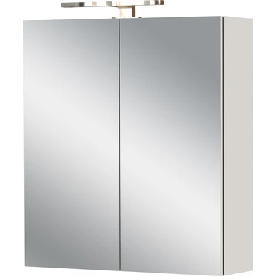 Abbildung von Germania Spiegelschrank GW Arcena 1395 572, in Kaschmir, mit integrierter LED, 60 x 71 23 cm (BxHxT)
