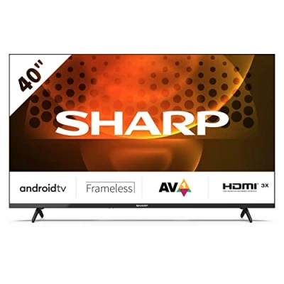 Abbildung von SHARP 40FH6EA Full HD Frameless Android TV 101cm (40 Zoll), 3X HDMI, 2X USB, Dolby Digital, Active Motion 400