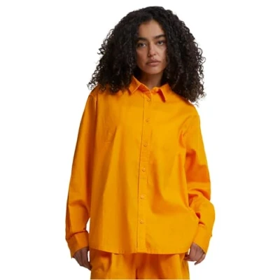 Abbildung von Urban Classics Hemdbluse, Damen, Größe: XXL, Magicmango