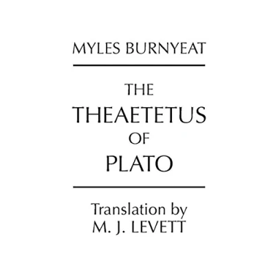 Abbildung von The Theaetetus of Plato (Hackett Classics)