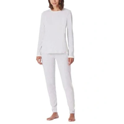 Abbildung von Schiesser Casual SET Nachtwäsche Set, Damen, Größe: 48, Grau mel