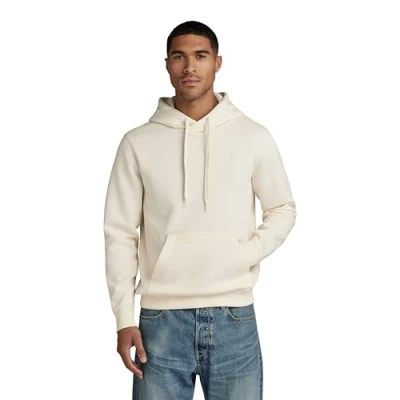 Abbildung von G Star Premium CORE L S Kapuzenpullover, Herren, Größe: XS, Eggnog