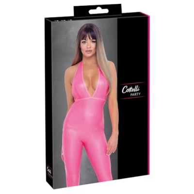 Abbildung von Overall plus Riostring, stylischer Mattlook in Hotpink