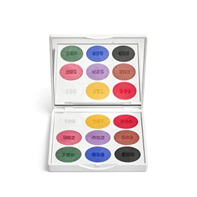 Abbildung von 3INA MAKEUP The Color Palette Iconic Numbers Mehrfarbig Lidschatten Langanhaltende Farbtöne Multicolor avec Matte glitter &amp; Mettalic Finish Vegan Cruelty Free