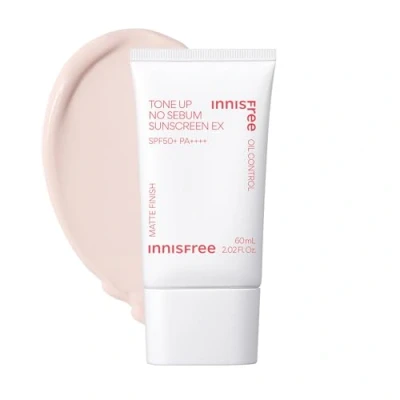 Abbildung von INNISFREE Tone Up No Sebum Sunscreen EX SPF50+ PA++++ 60ml