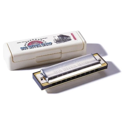 Abbildung von Hohner Big River Harp MS A Dur Diatonische Mundharmonika