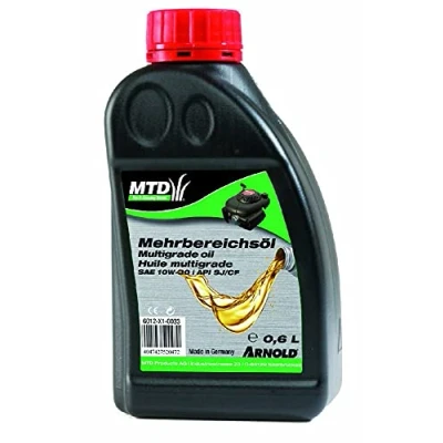 Abbildung von ARNOLD Mehrbereichs Motorenöl SAE 10W 30 für Gartengeräte, 0,6 Liter 6012 X1 0033