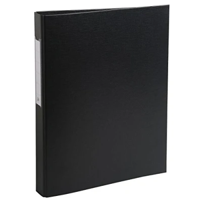 Abbildung von Exacompta Ringbuch A4 PP 30mm 2 Ringe schwarz