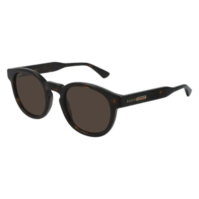 Abbildung von Gucci Sonnenbrille, Größe: 49, Havana/brown