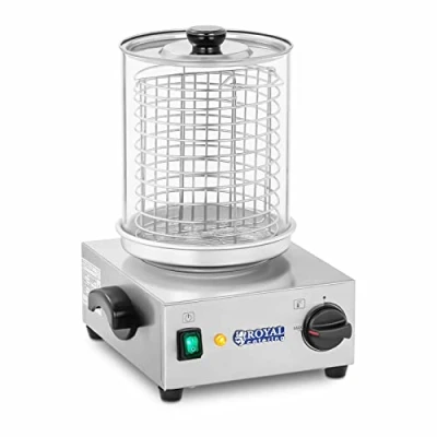 Abbildung von Royal Catering Hotdog Maker Wurstkocher Bockwurstwärmer 40 Würstchen, 800 W