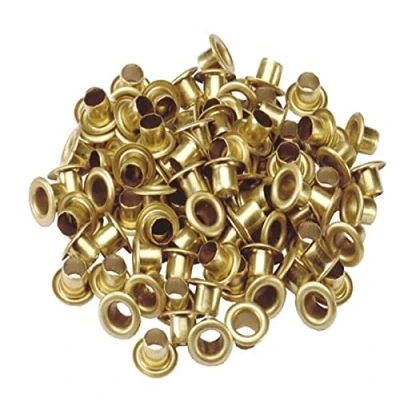 Abbildung von Messing Ösen, Größe A 4,5 mm, 100 Stück