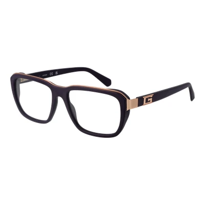 Abbildung von Guess Herren GU50137 082 Rahmen von BRILLEN Acetat Violett Quadratisch Normal