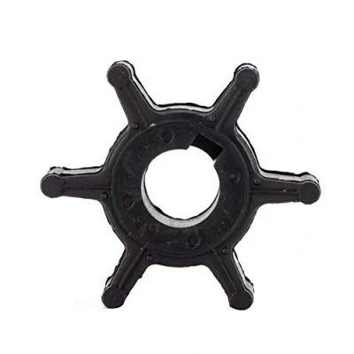 Abbildung von Wasserpumpenlaufrad, Laufrad 6L5 44352 00 Wasserpumpenlaufrad Außenbordmotor Bootsmotor Wasserpumpe Impeller Teil Zubehör Passend für 3A &amp; Malta 2 Takt