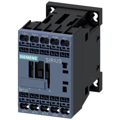 Abbildung von Schütz 24DC 3kW/400V 1OE 3p 3RT2015 2BB42 (3RT20152BB42)