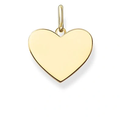 Abbildung von Thomas Sabo Damen Anhänger Love Bridge Herz 925 Sterling Silber LBPE0002 413 12