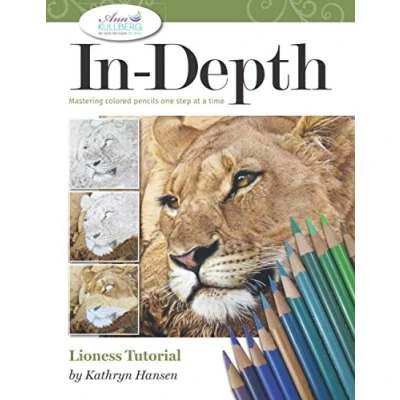 Abbildung von In Depth Lioness Tutorial: Mastering Colored Pencil One Step at a Time (In Tutorials)