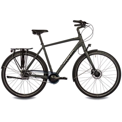 Abbildung von Airtracks Cityrad Herren XXL City Fahrrad 28 Zoll CI.2880, 7 Gang Shimano NEXUS Schaltwerk, Nabenschaltung, (SHIMANO NEXUS), Schwarz Matt Rahmenhöhen 56 cm &amp; 60 » Modeljahr 2024 «