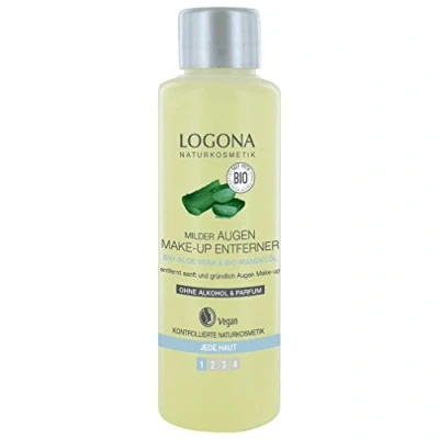 Abbildung von LOGONA Naturkosmetik Milder Augen Make up Entferner, Entfernt sanft &amp; gründlich up, Ohne Alkohol Parfum,Vegan, 100ml