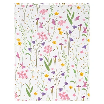 Abbildung von goldbuch 64 454 Notizbuch A5 Meadow Miracles white, Schreibbuch 15 x 22 2 cm, Notiz Buch 200 Seiten blanko, Papier 100g/m², Skizzenbuch Cover Kunstdruck, Agenda mit Lesezeichen, Kladde Weiß