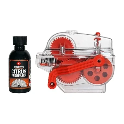 Abbildung von Weldtite DIRTWASH DIRT TRAP CHAIN DEGREASER MACHINE + Fettentferner 75ml (WLD 6017)