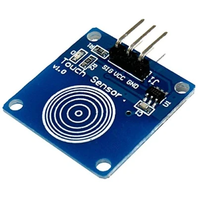 Abbildung von AZDelivery 5 x TTP223B Digitaler Kapazitiver Touch Sensor, Switch Modul kompatibel mit Arduino inklusive E Book!
