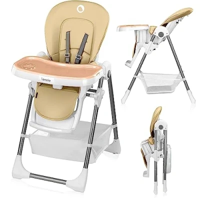 Abbildung von lionelo Hochstuhl Linn (TOP), 3 Positionen HÖHE 6 Stufen bis 15 kg klappbar