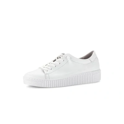 Abbildung von Gabor Slip On Sneaker, mit Gummizug als Zierschnürung, Freizeitschuh, Halbschuh, Schnürschuh