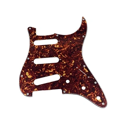 Abbildung von dopro Reverse Bridge ST Strat Style Gitarre Pickguard Vintage Tortoise