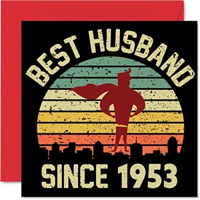 Abbildung von 71. Karte Hochzeitstag Jahrestag für Ehemann Bester Alles Gute zum Hochzeits Jubiläum Karten den Partner, 145mm Grußkarten Einundsiebzigster Jahrestage