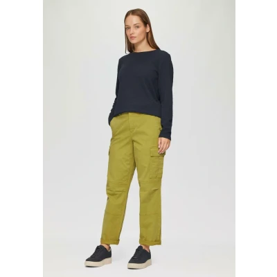Abbildung von s.Oliver Strukturiertes MIT Rundhalsausschnitt Sweatshirt, Damen, Größe: 34, Navy