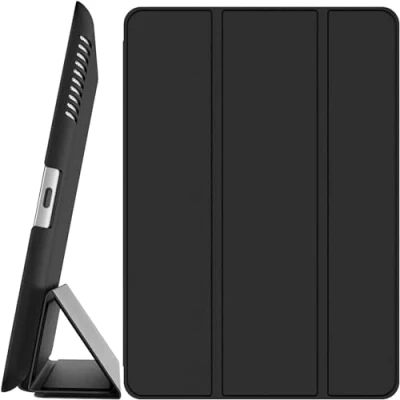 Abbildung von Schutzhülle für Apple iPad 4 / 3 2 (ältere Generationen), magnetisch, mit automatischer Wake /Sleep Funktion, Schwarz