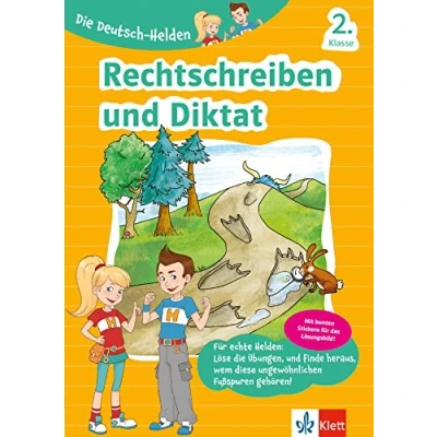 Abbildung von Klett Diktat und Rechtschreibung 2. Klasse: Deutsch Übungsheft für die Grundschule mit Stickern (Die Helden)