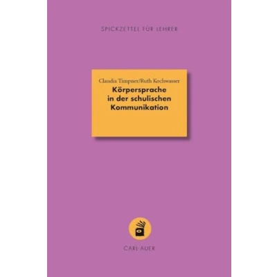 Abbildung von Körpersprache in der schulischen Kommunikation (Spickzettel für Lehrer: Systemisch Schule machen)