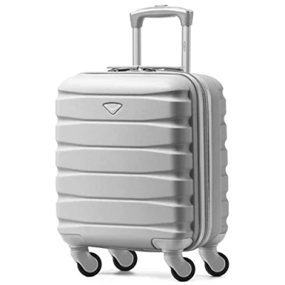 Abbildung von Flight Knight Leichtes Starres ABS Handgepack Mit 4 Radern, Zugelassen Fur Uber 100 Fluggesellschaften, Darunter Air France, Ryanair Und EasyJet, 45x36x20cm