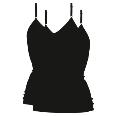Abbildung von mey 2ER PACK Noblesse Unterhemd/shirt, Damen, Größe: 42, Schwarz