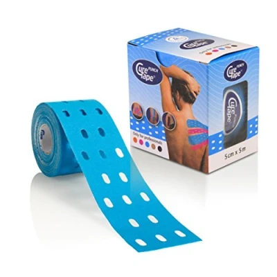 Abbildung von Cure Punch Original Kinesiology Tape, 5 cm x m, blue (1 1 Stück)