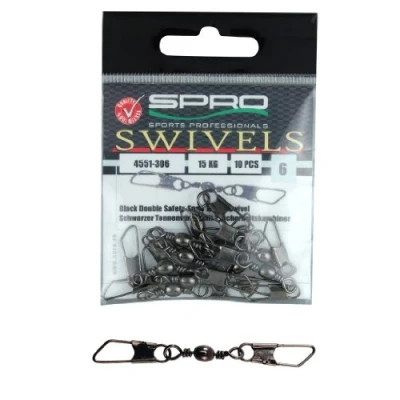 Abbildung von Spro Double Safety Snap Swivel #06 15kg