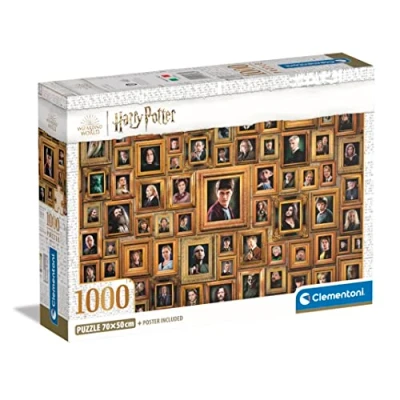 Abbildung von Clementoni® Puzzle Impossible, Harry Potter Compact, mit neuer Compact Box, 1000 Puzzleteile, Made in Europe, FSC® schützt Wald weltweit