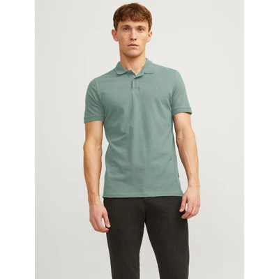 Abbildung von Jack &amp; Jones Jjebasic Poloshirt, Herren, Größe: Medium, Iceberg green