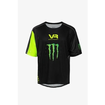Abbildung von VR46 T Shirt Performance Monster Energy,XXL,Schwarz