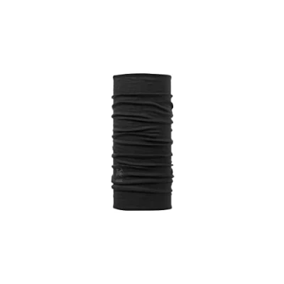 Abbildung von Buff Merino Lightweight Multifunktionstuch Schwarz, Schwarz
