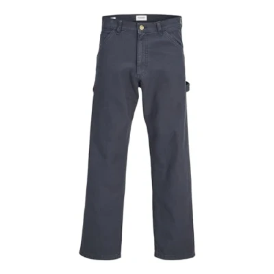 Abbildung von Jack &amp; Jones Jpsteddie Jjcarpenter NOOS Jeans Straight Leg, Herren, Größe: 32x32, India ink